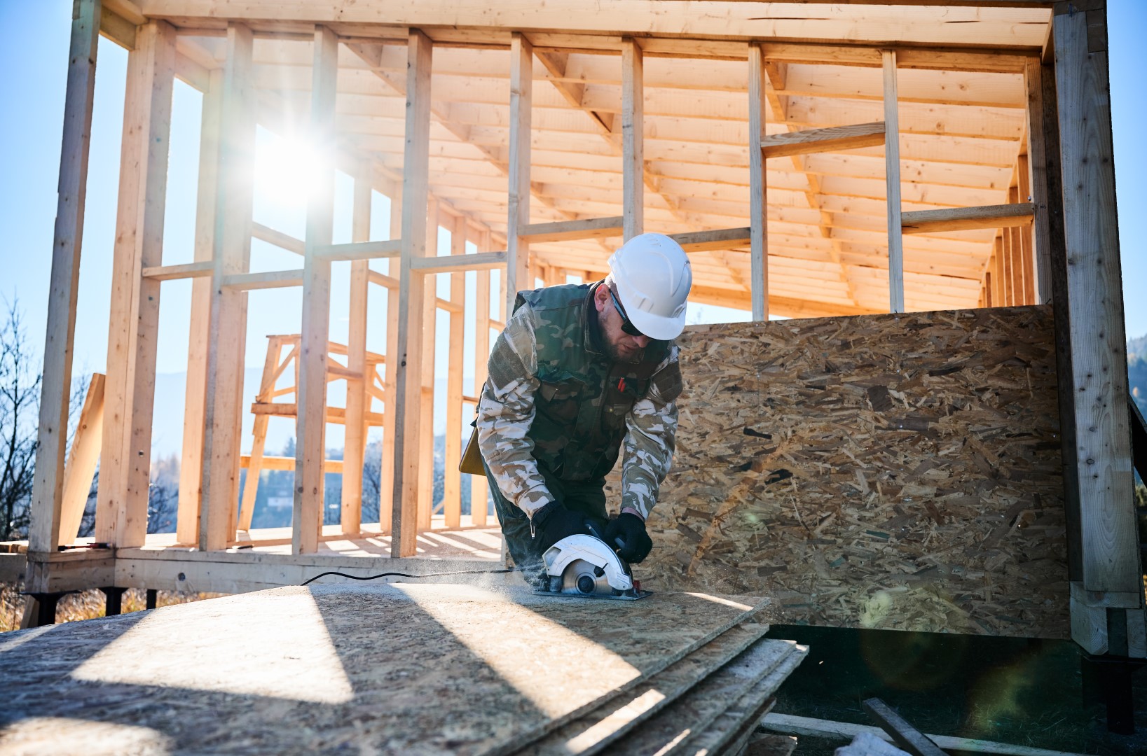 Building a Custom Home in the Winter
